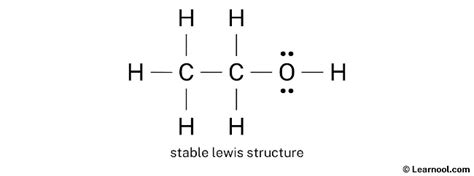 ethanol lewis structure